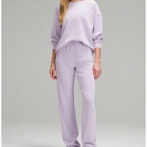Lululemon Lavender Softstreme Crew Neck sz 12